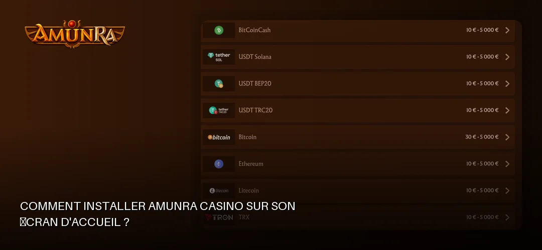 Amunra Casino promotional banner